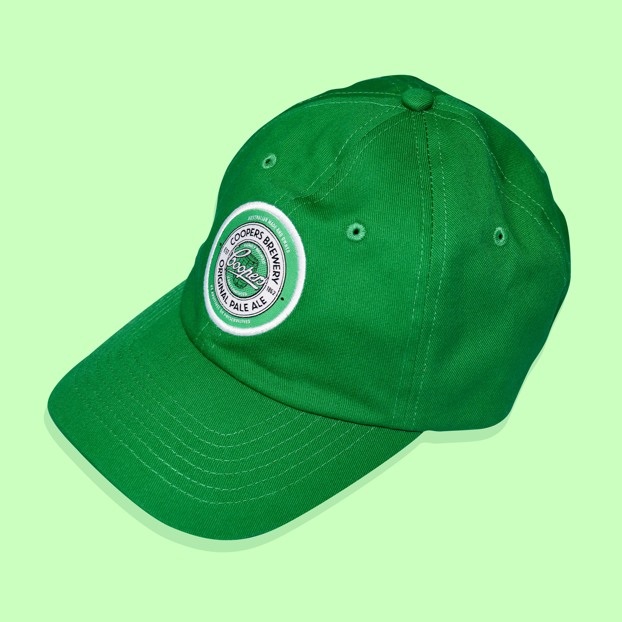 02-COOPERS_GREEN-CAP.jpeg Core Cotton Dad Cap