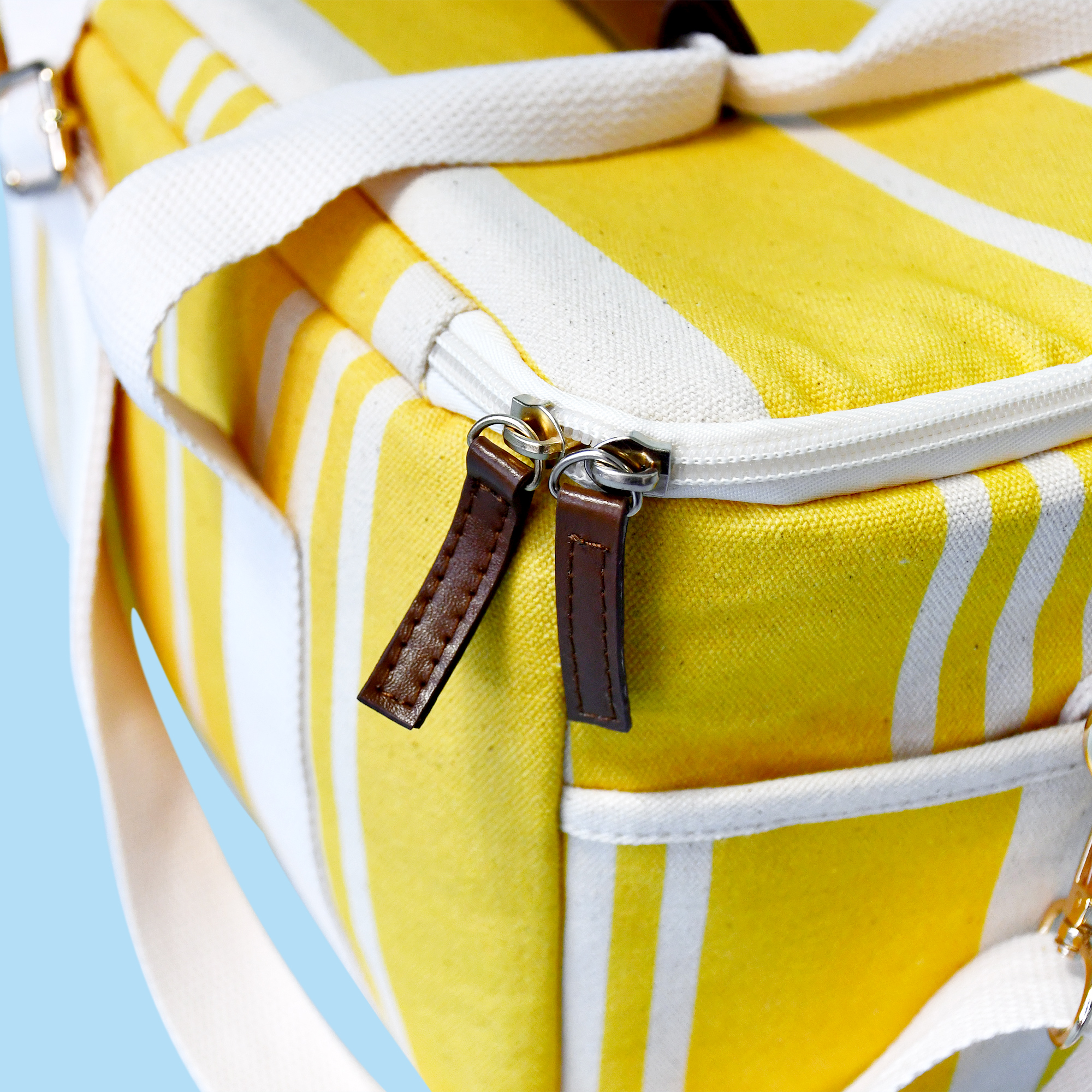 04_Yellow Cooler Bag Canvas Cooler Bag