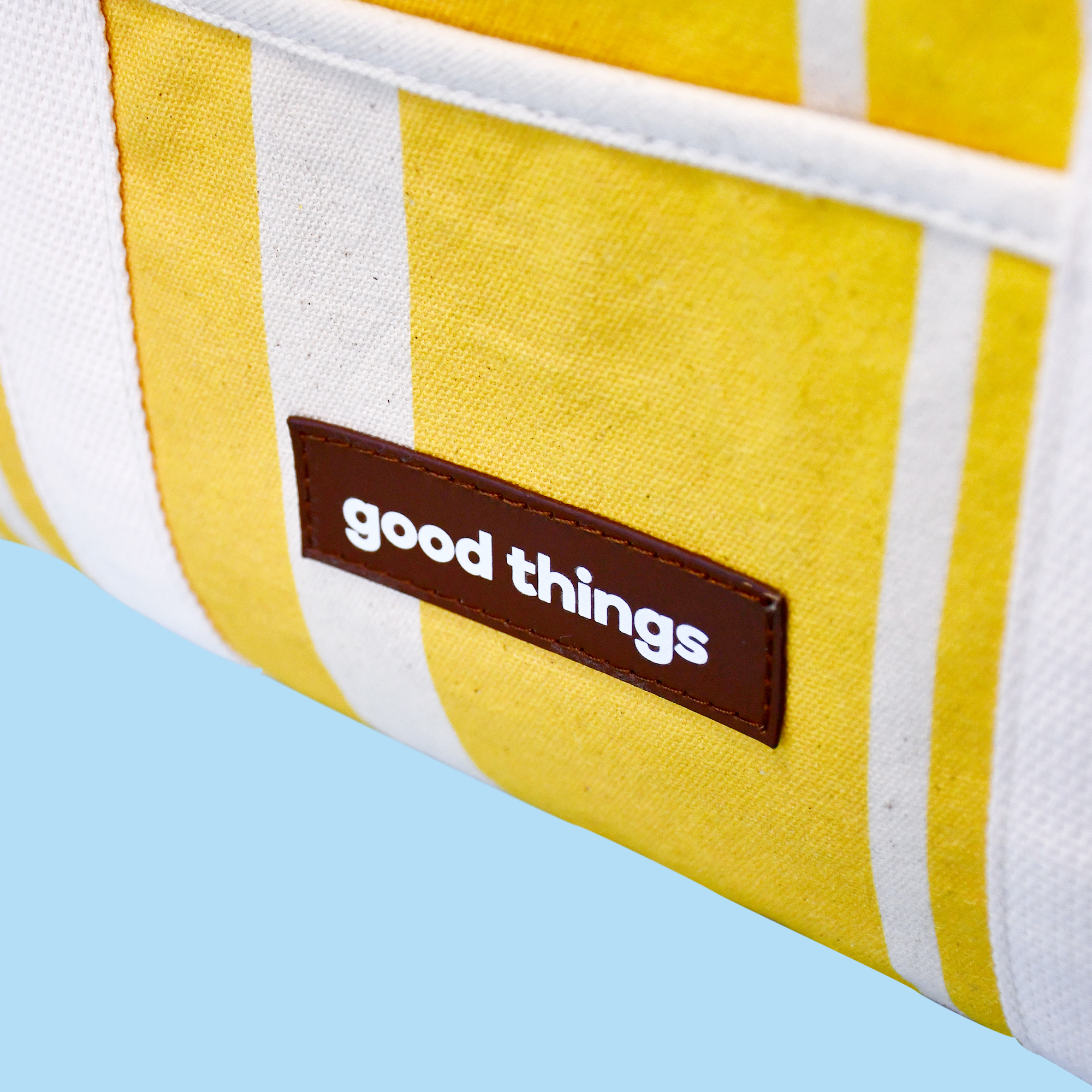 06_Yellow Cooler Bag Canvas Cooler Bag