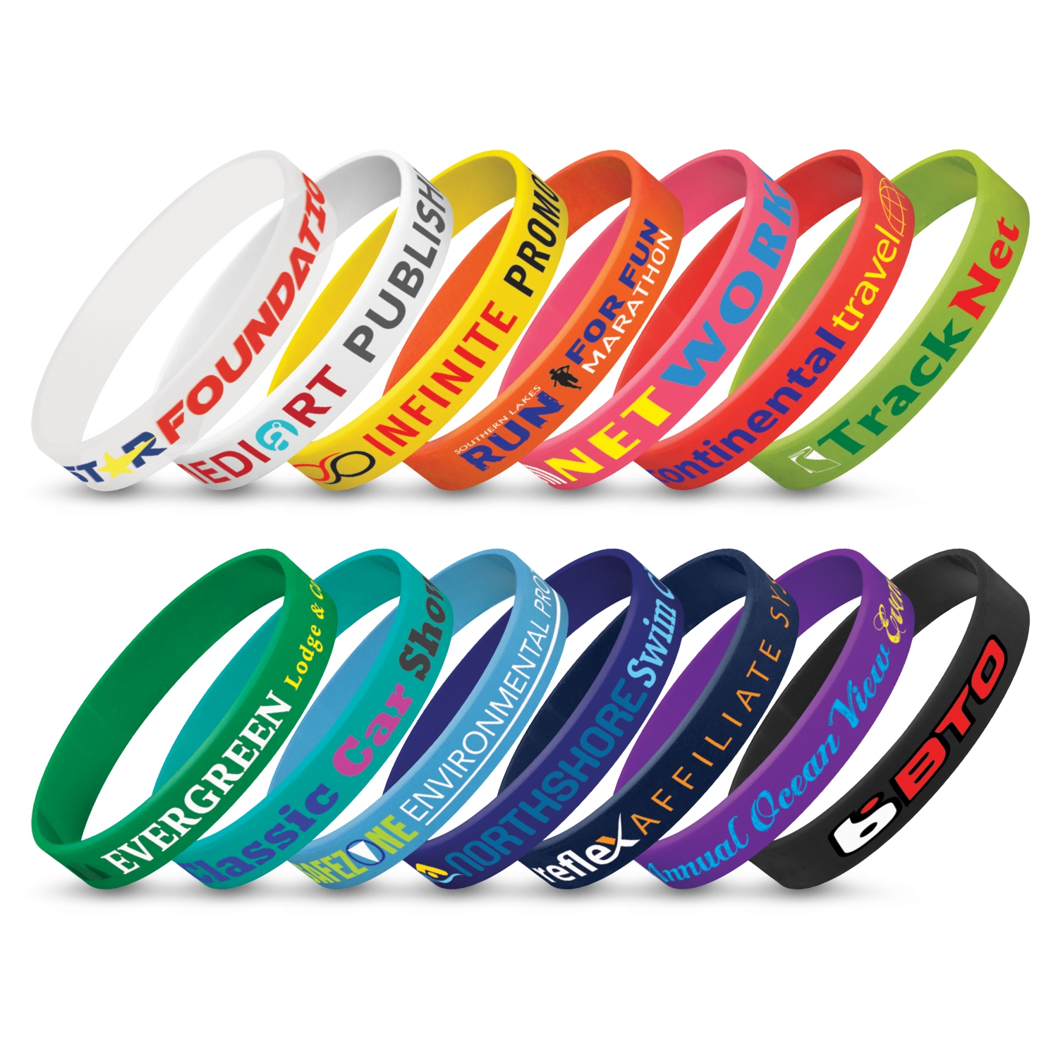 Silicone Wrist Band – Indent