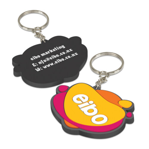 PVC Key Ring Small – One Side Moulded