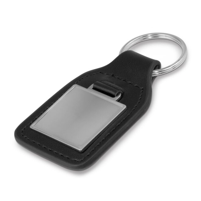 Baron Leather Key Ring – Square