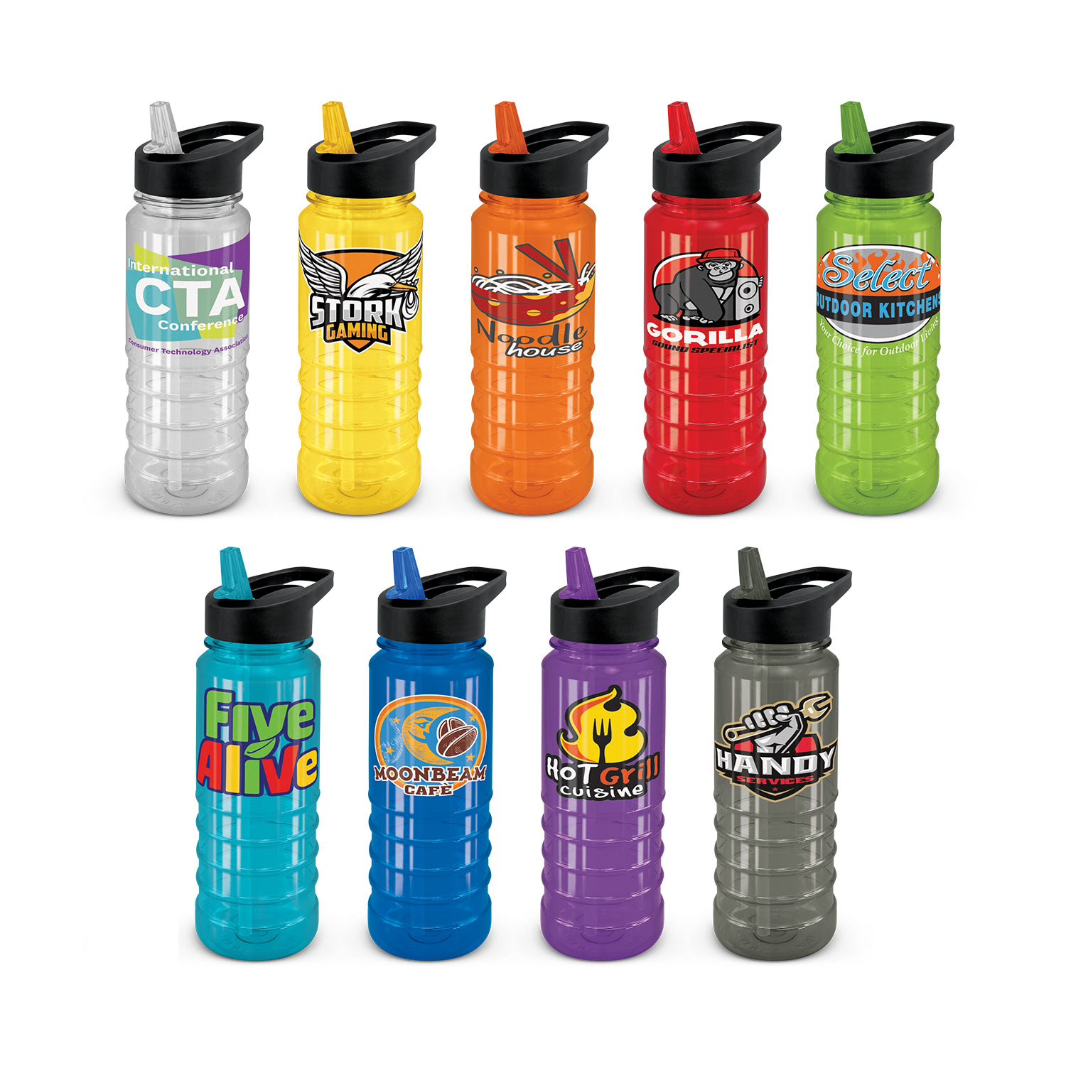 Triton Bottle – Black Lid