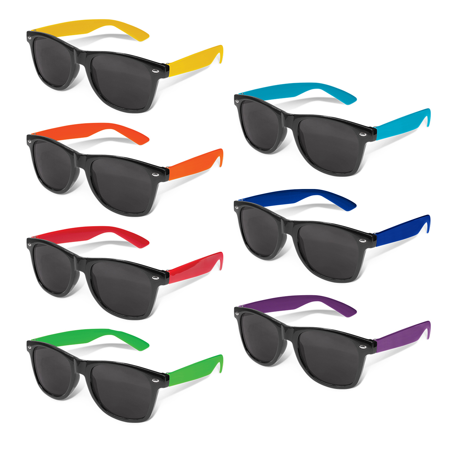 Malibu Premium Sunglasses – Black Frame