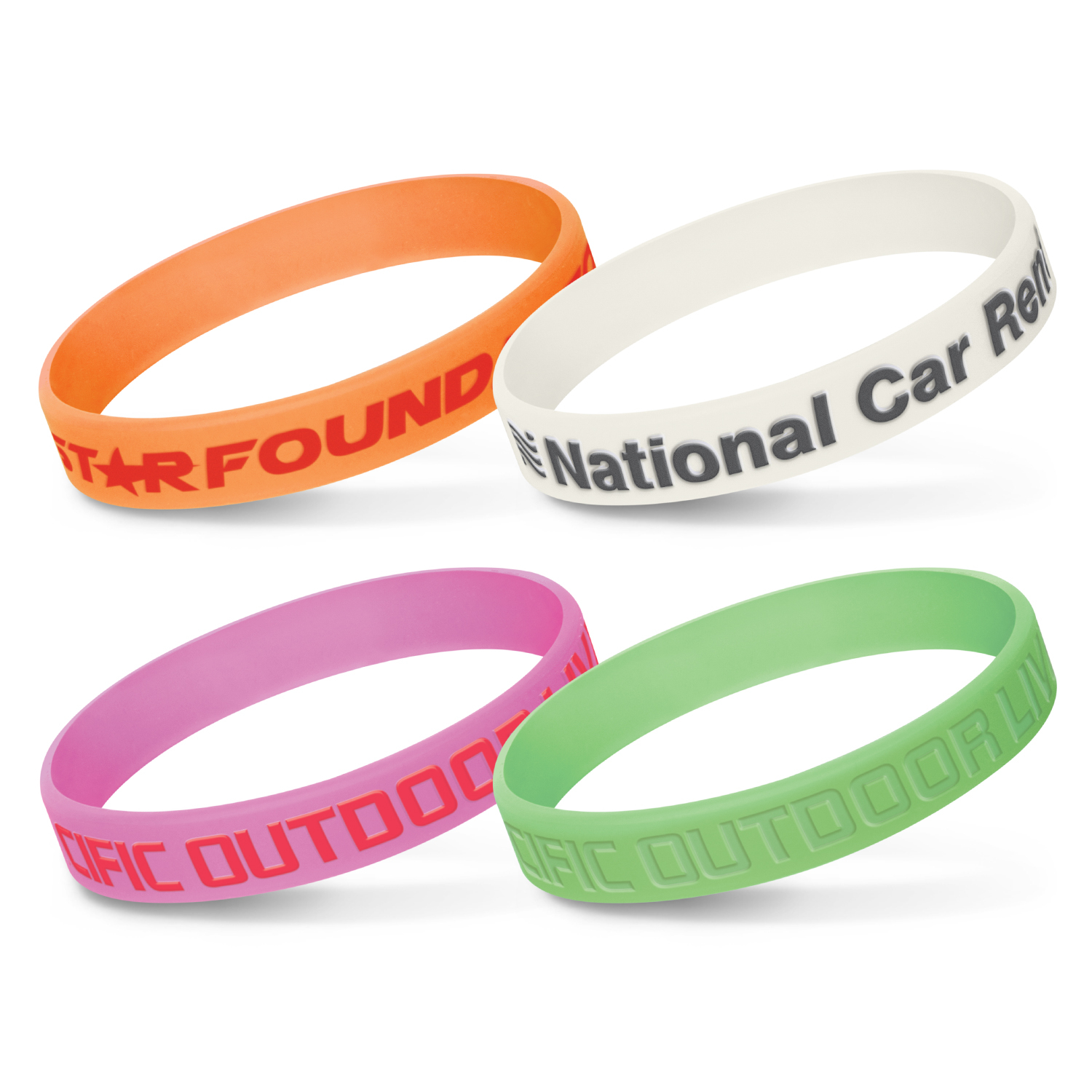 Silicone Wrist Band – Glow in the Dark