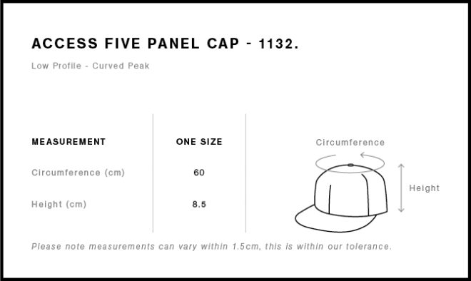 Access Five Panel Cap