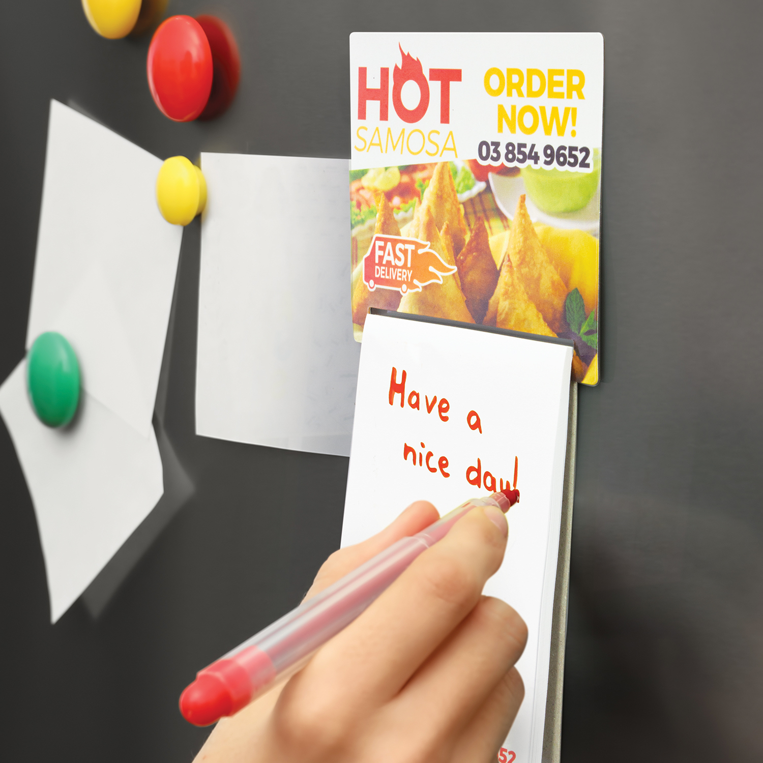 Magnetic Memo Pad A7 – Full Colour