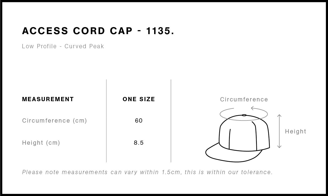 Corded Utility Cap
