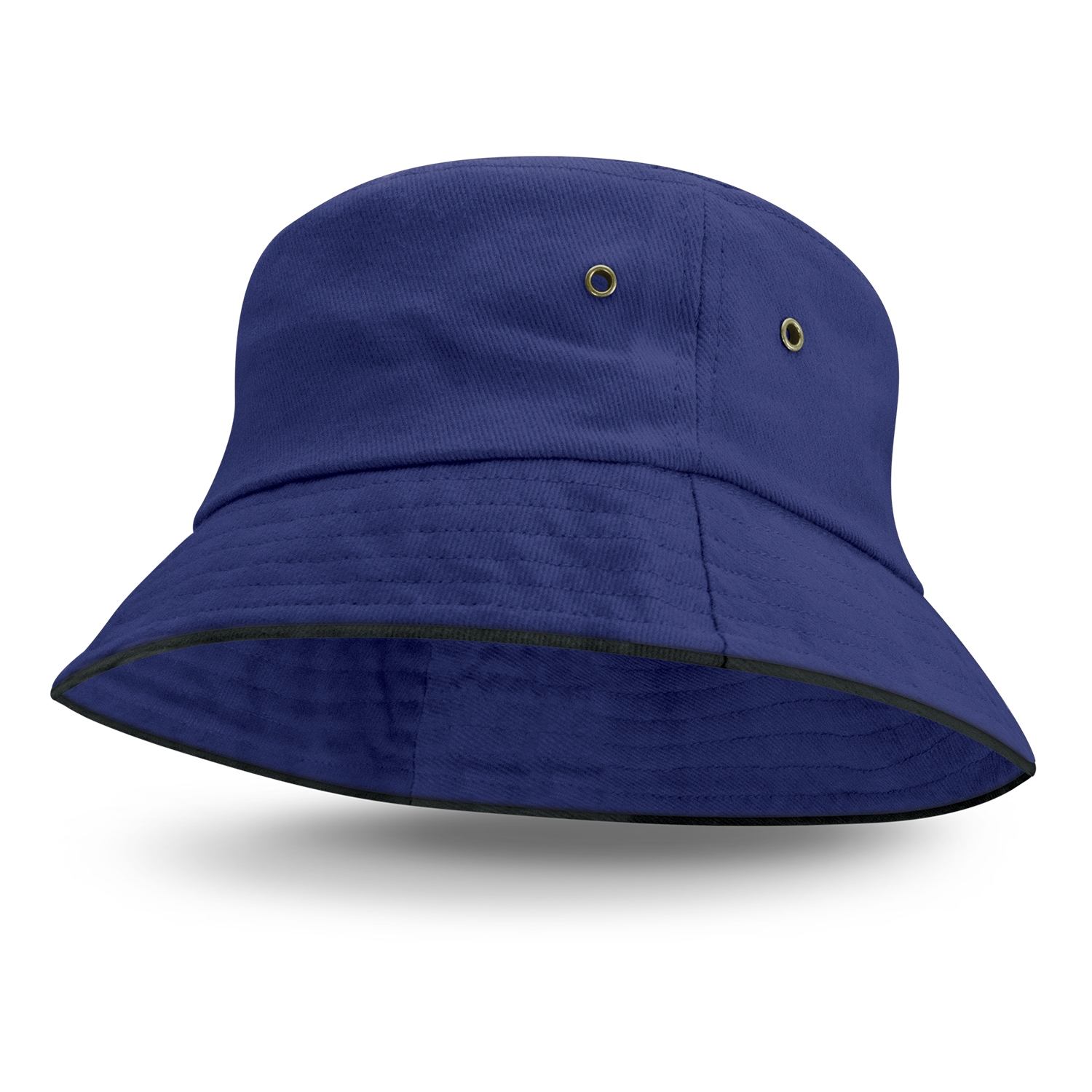 Bondi Bucket Hat – Black Sandwich Trim