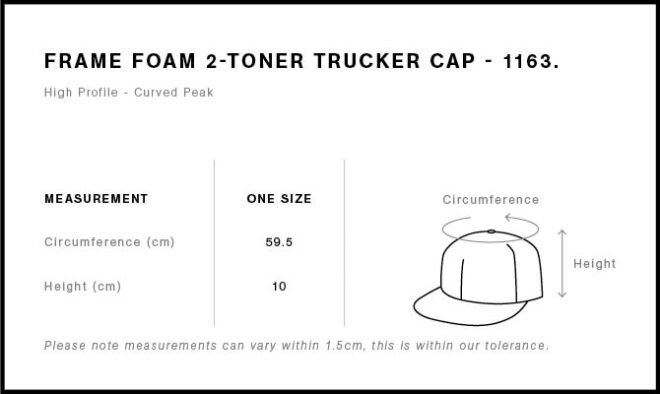 Frame Foam 2-tone Trucker