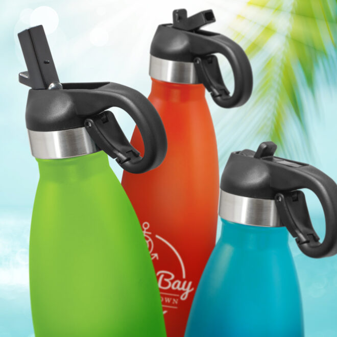 Mirage Powder Coated Vacuum Bottle – Flip Lid