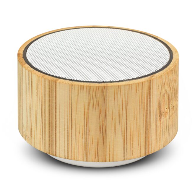 Bamboo Bluetooth Speaker – White