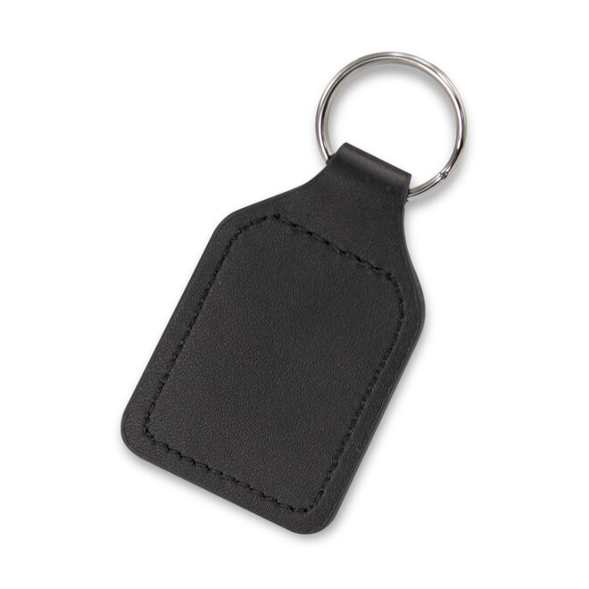 Prince Leather Key Ring – Square