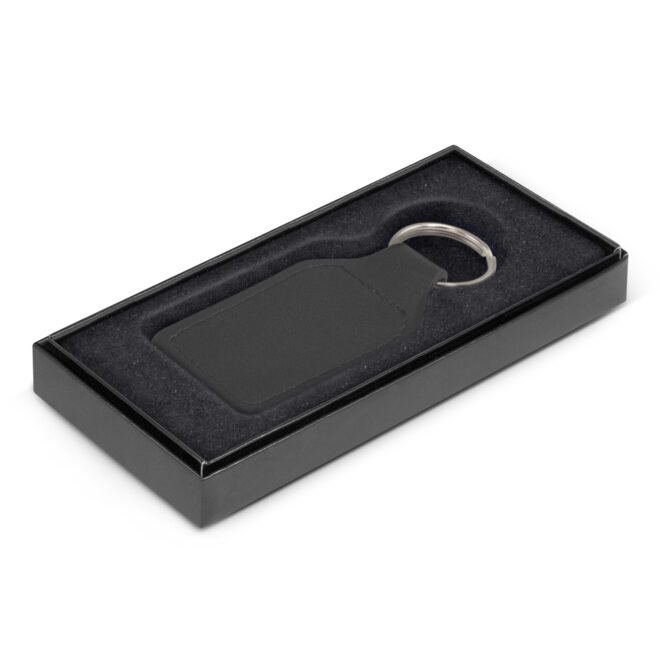 Prince Leather Key Ring – Square