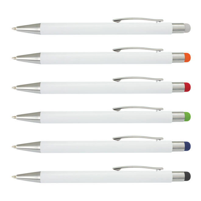 Lancer Stylus Pen – White Barrel