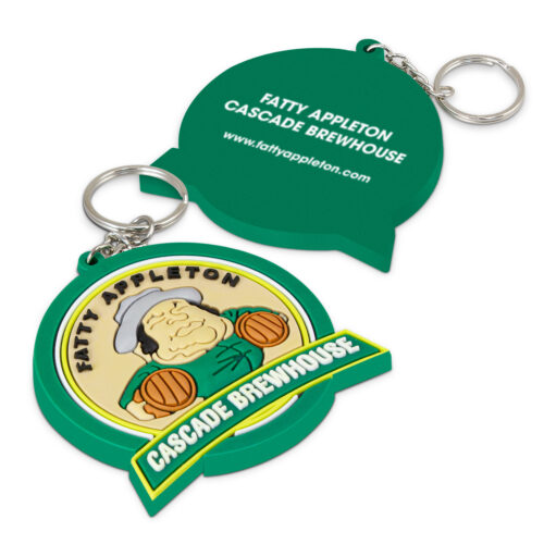 PVC Key Ring Large – One Side Moulded
