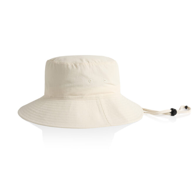 Nylon Wide Brim Bucket Hat