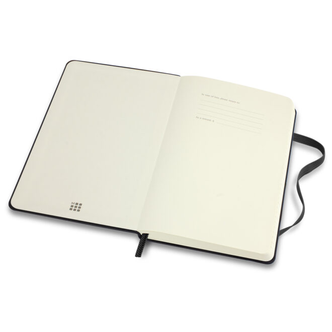 Moleskine Classic Leather Hard Cover Notebook – Large