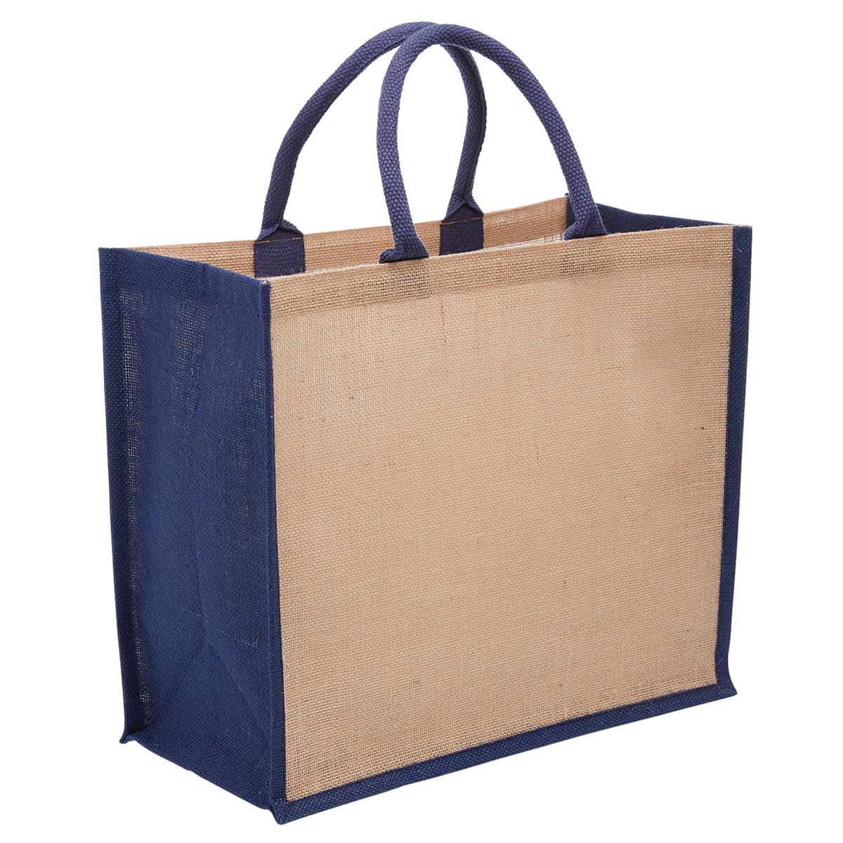 Eco Jute Tote with wide gusset