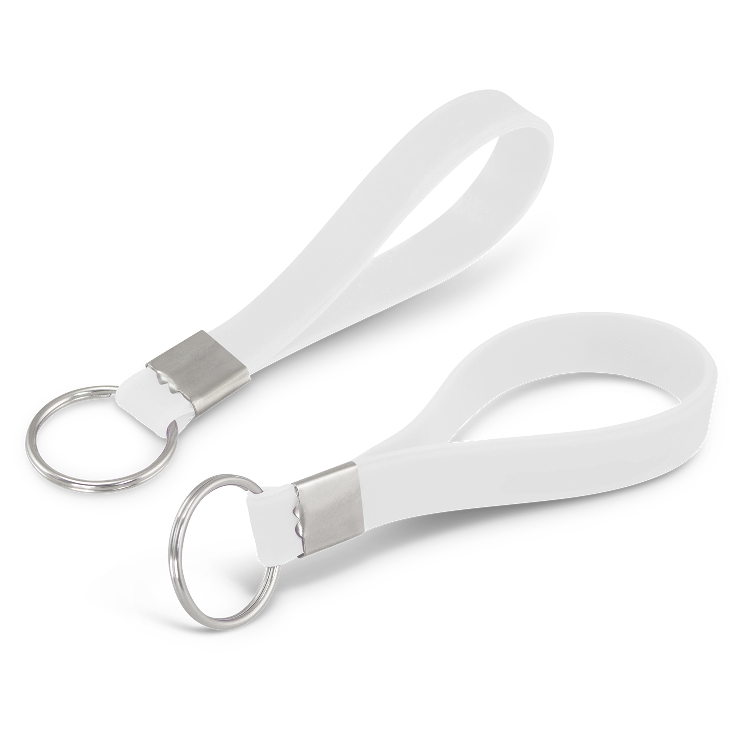 Silicone Key Ring – Debossed