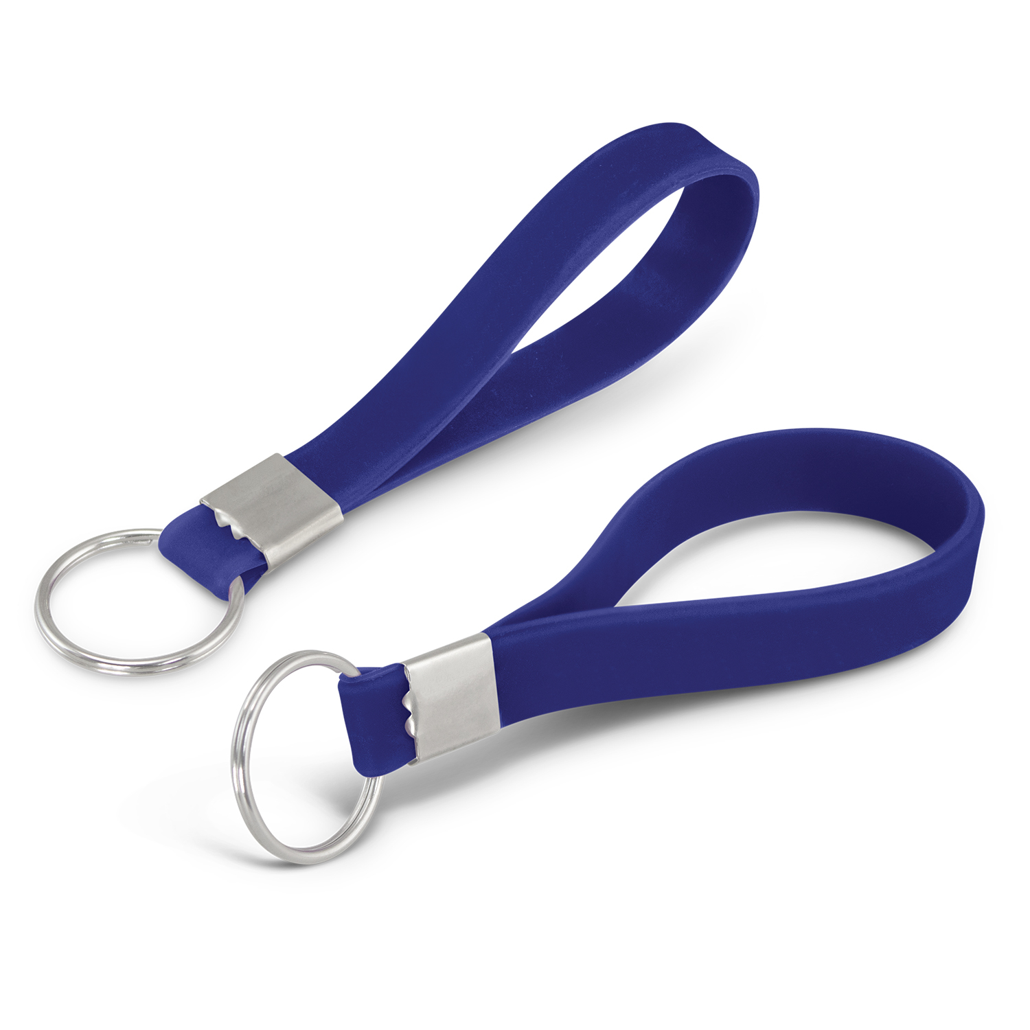 Silicone Key Ring – Debossed