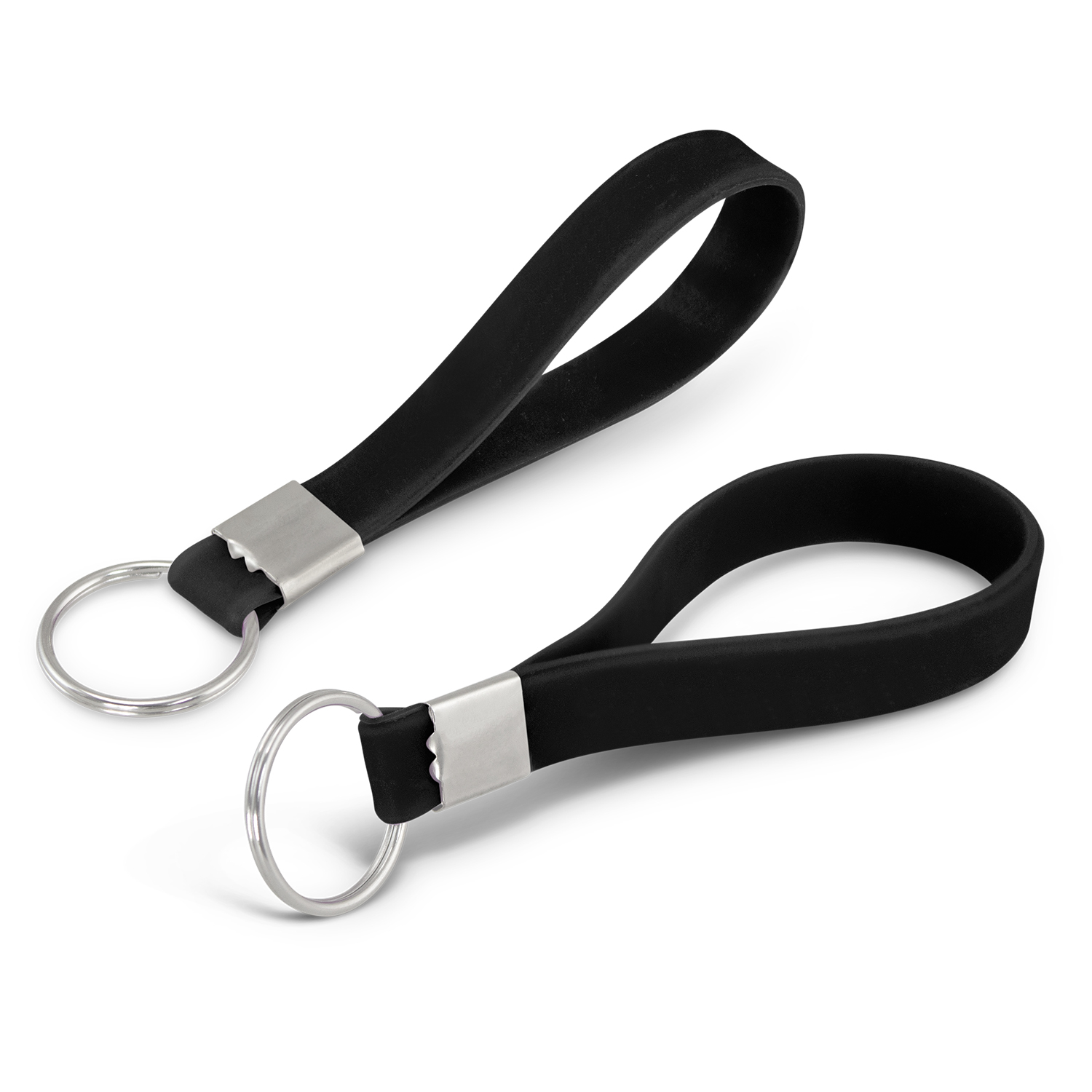 Silicone Key Ring – Debossed