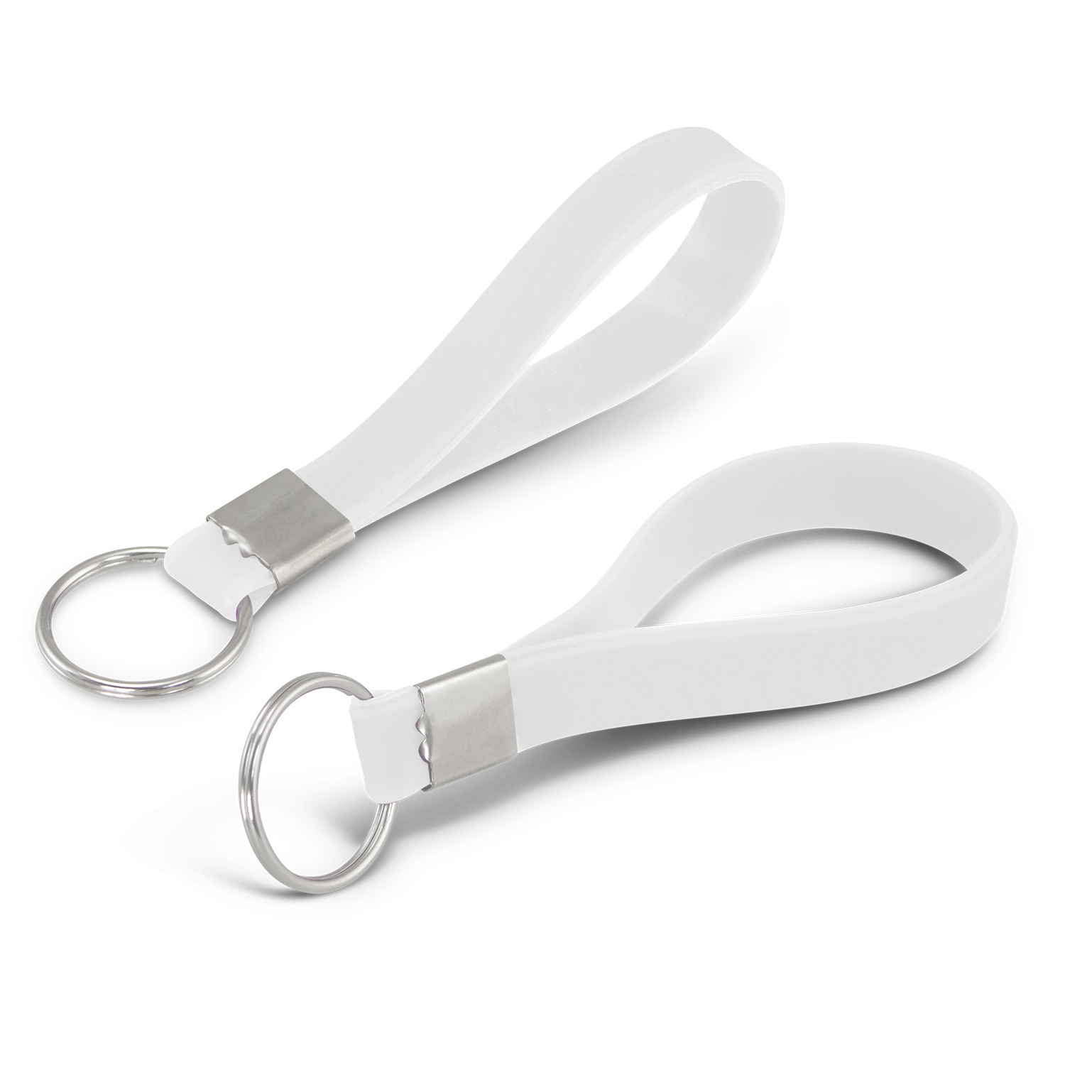 Silicone Key Ring – Debossed