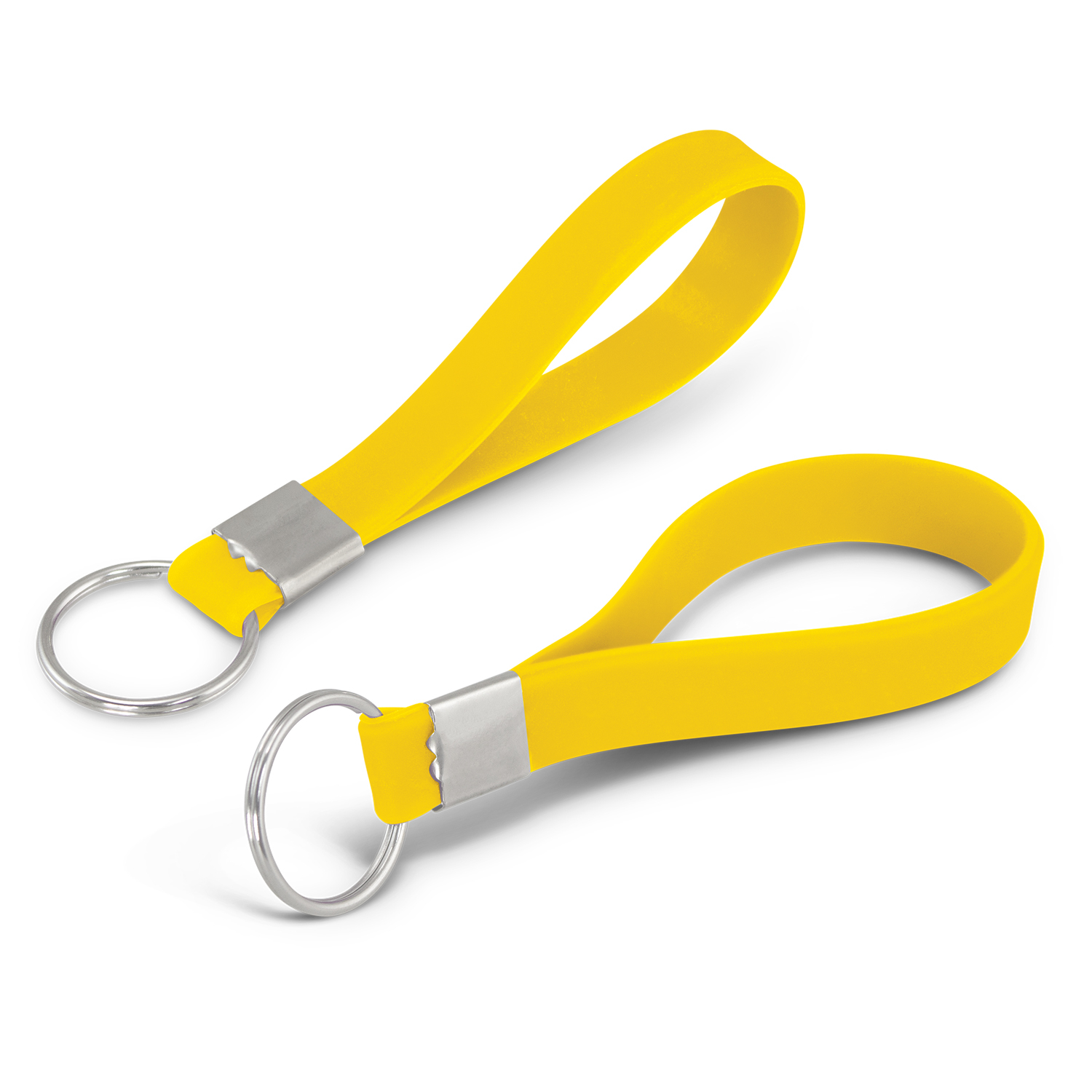 Silicone Key Ring – Debossed