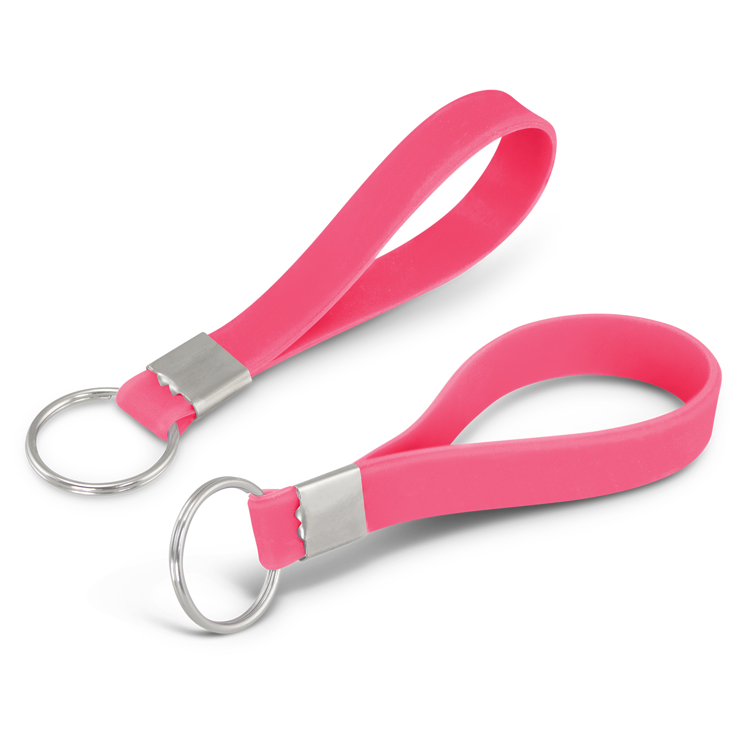 Silicone Key Ring – Debossed