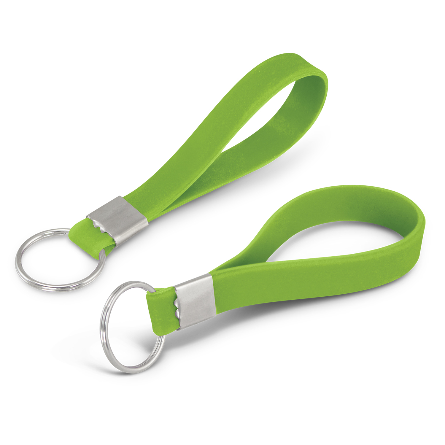 Silicone Key Ring – Debossed