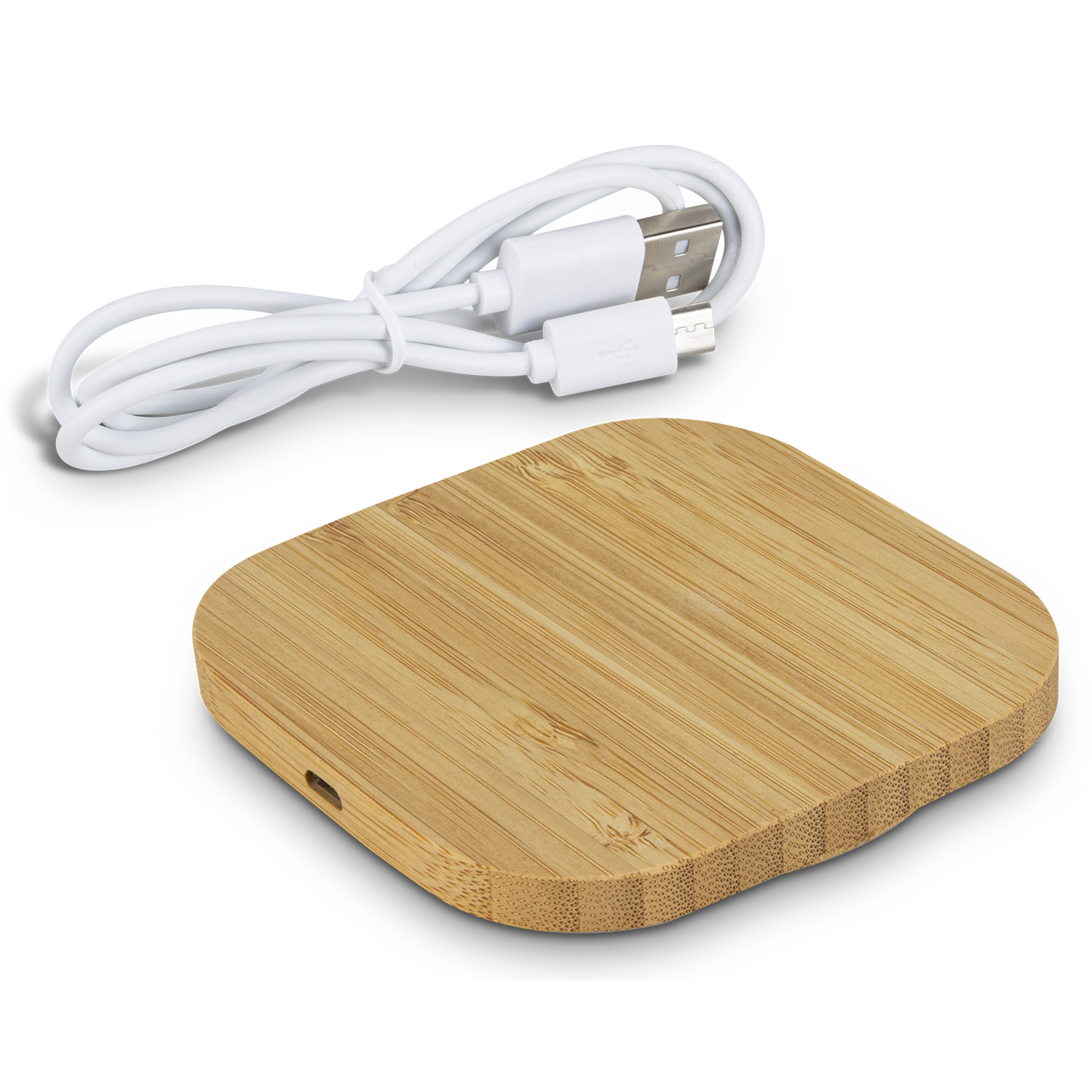 Vita Bamboo Wireless Charger – Square