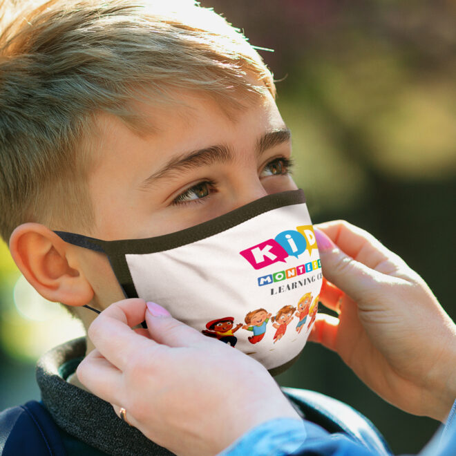 Full Colour 3-Ply Reusable Face Mask – Indent
