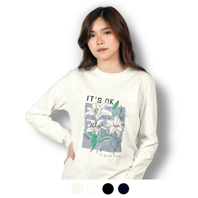 TRENDSWEAR Harlow Women’s Long Sleeve Crew