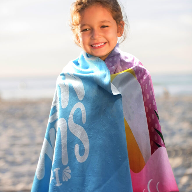 Dune Beach Towel – Full Colour