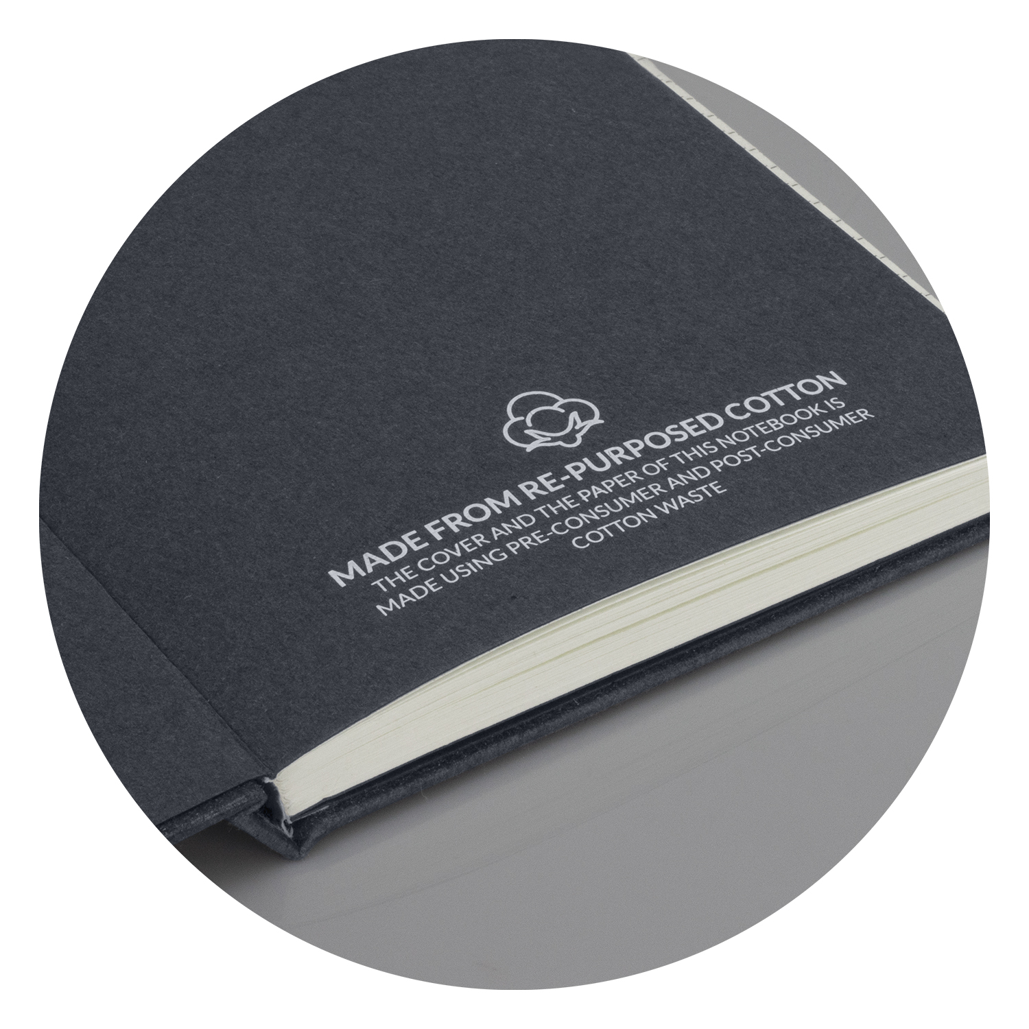 Re-Cotton Hard Cover Notebook