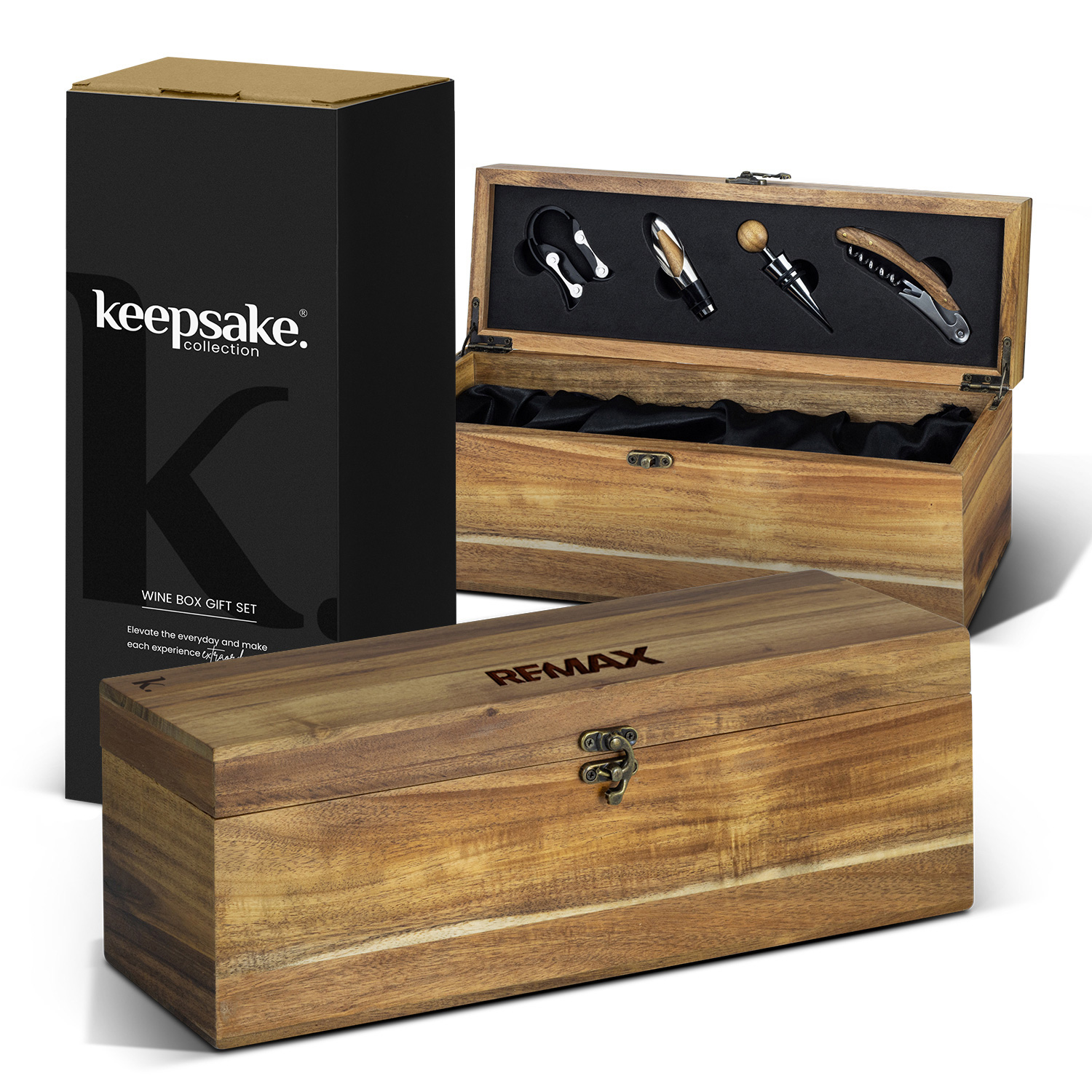 REMAX Keepsake Wine Box Gift Set