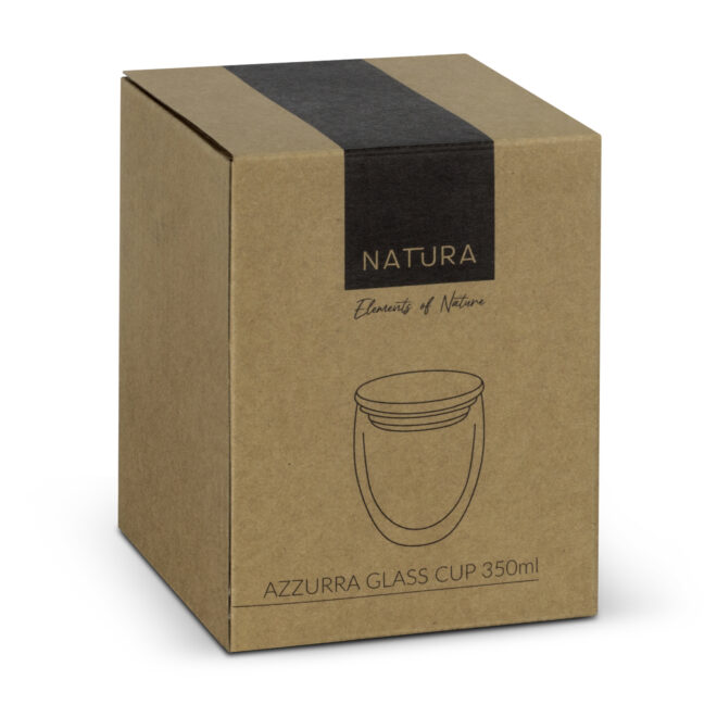 NATURA Azzurra Glass Cup – 350ml