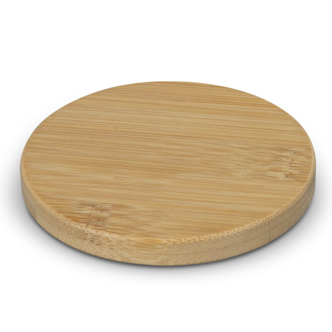 Bamboo Bottle Opener Coaster – Round