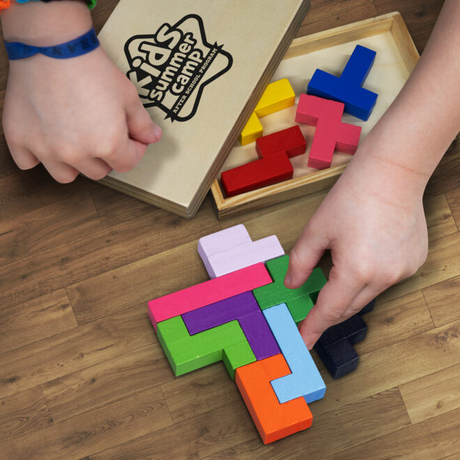 Pentomino Wooden Puzzle