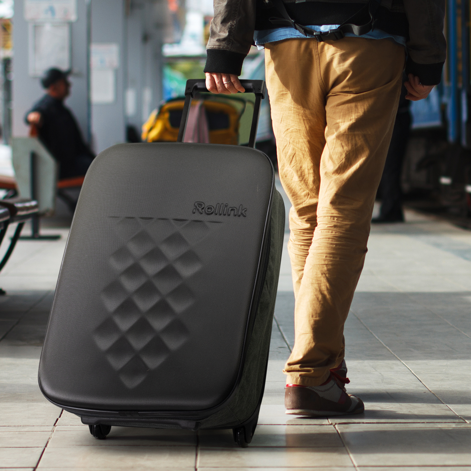 Rollink Flex Earth Suitcase – Medium