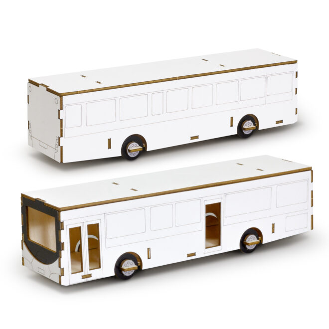 BRANDCRAFT Bus Wooden Model