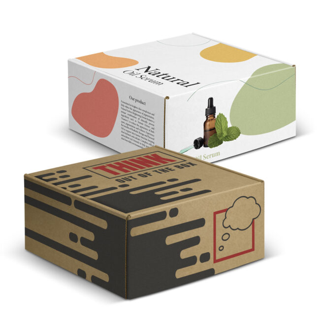 Die Cut Box with Locking Lid – 225x225x113mm