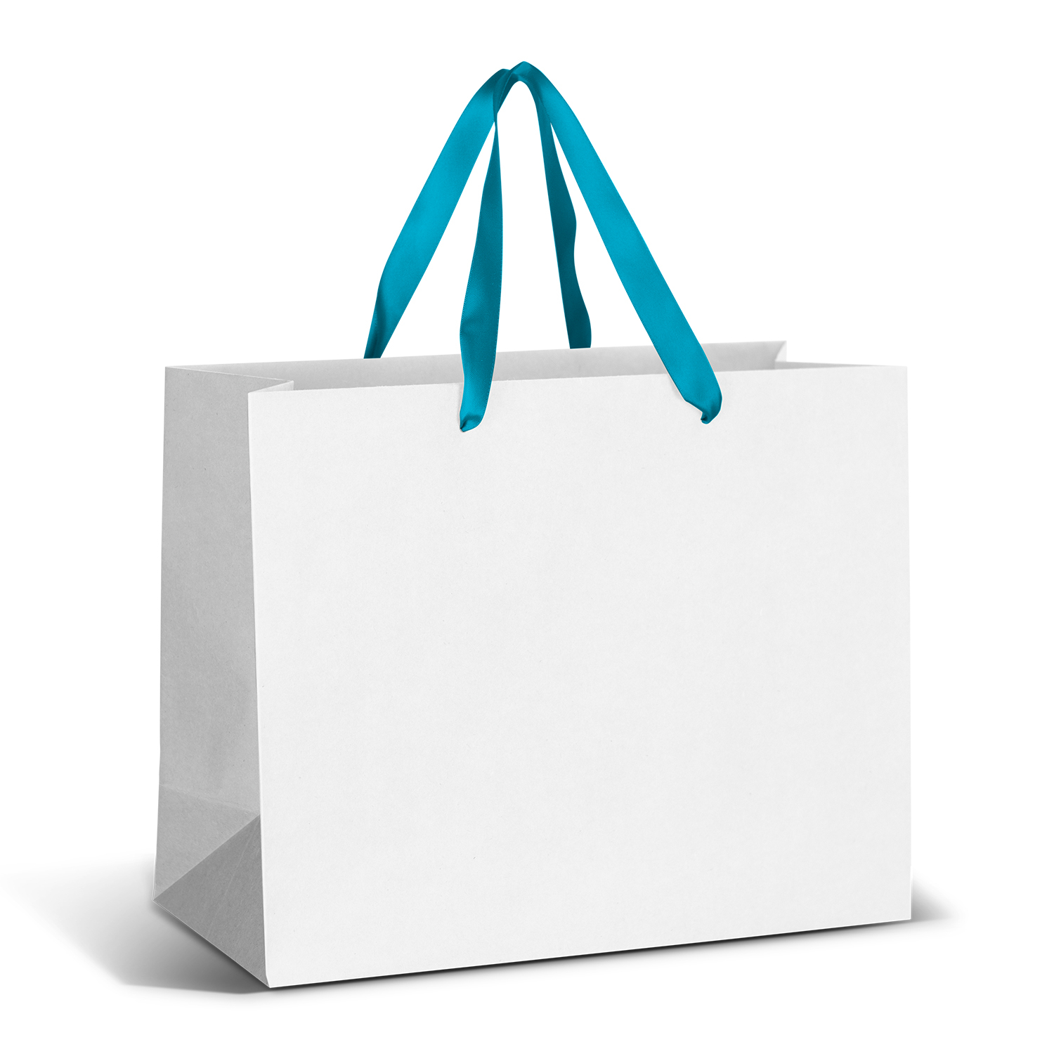 Large Ribbon Handle Paper Bag – Full Colour