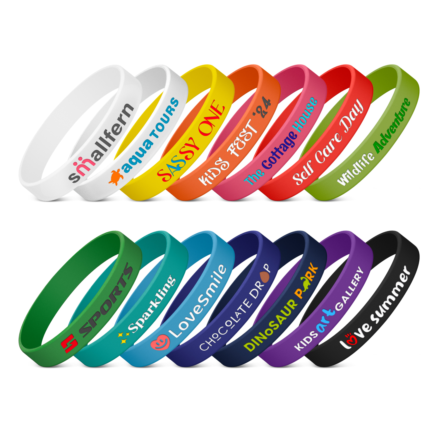 Kids Silicone Wrist Band – Debossed