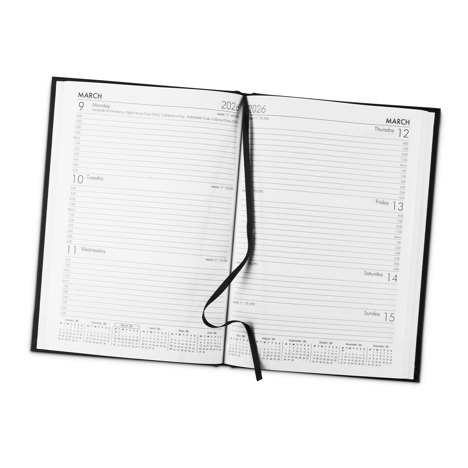 Collins A5 Weekly Diary – 2026