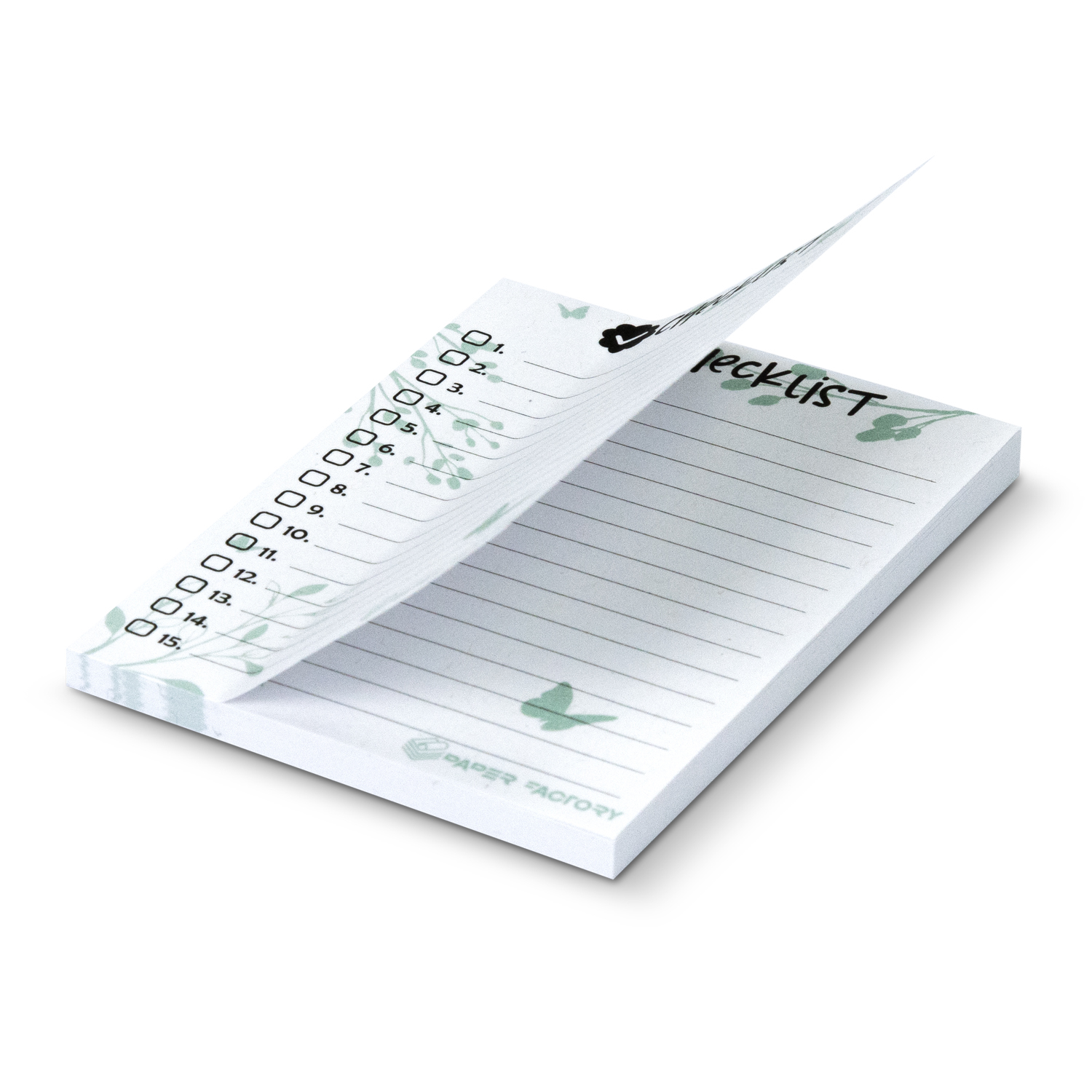 Recycled Sticky Pad 100 x 75mm – 50 Sheets