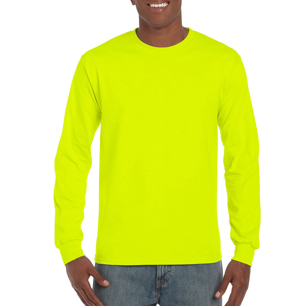 2400_safetygreen Adult Long Sleeve T-Shirt