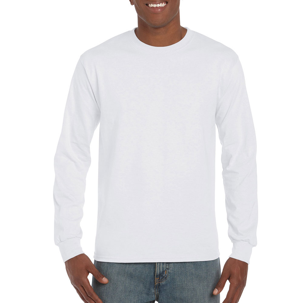 2400_white Adult Long Sleeve T-Shirt