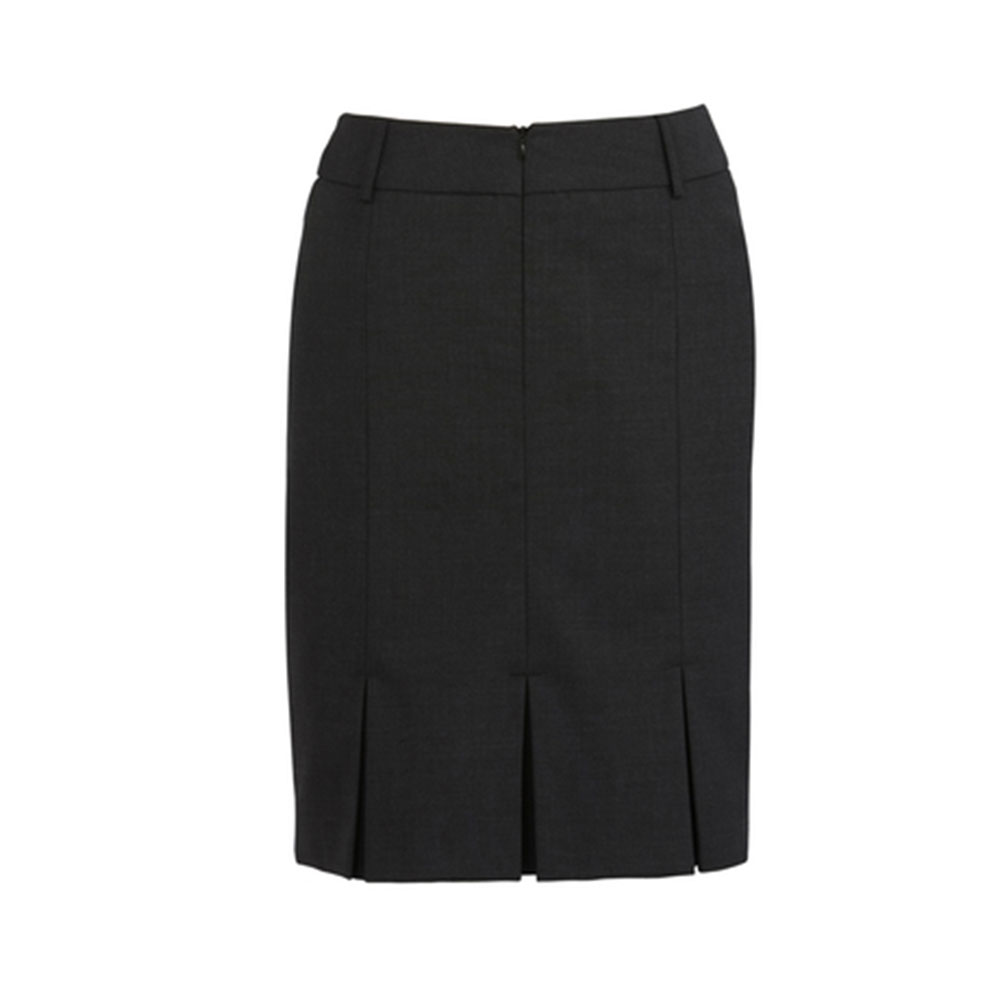 24015_blackback Ladies Multi Pleat Skirt