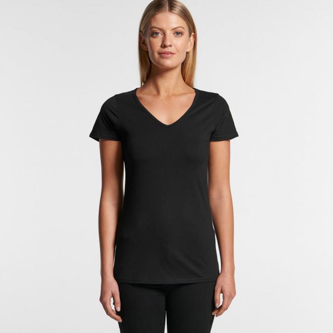 AS Colour Bevel V-Neck Tee